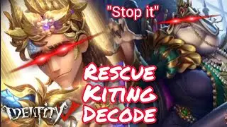 HOW TO KITE CLERK • Identity V Professor CARRY TIME 🔥 KITING & RESCUE