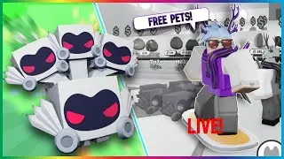 Pet Simulator X ROBLOX | FARMING | EGG OPPENING | PET GIVEAWAY!