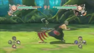 Naruto Shippuden Ultimate Ninja  Storm 2 Hidan vs Shikamaru