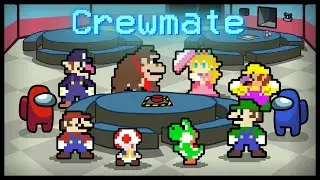💥Among Us, but with Super Mario Bros.🍄 [Mario Cartoon Animation]