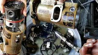 how to repair fuel pump (mf tractor diesel pump)(perkins fuel pump)(delphi fuel pump)
