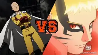 SAITAMA VS NARUTO 😱😱😎😎