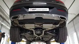 Mercedes GLE400 exhaust valvetronic AGP motorsport