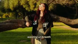 Taylor Felt - wasting ur breath (Official Lyric Video)