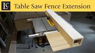 Table Saw Fence Extension - More Support for Accurate Cuts