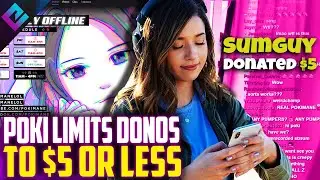 Pokimane Finally Does it... Sets a MAX Donation Amount on Twitch