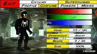 How to create venom on super City