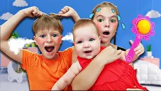 24 Часа Ухаживаем за Малышом ! Лера Бу