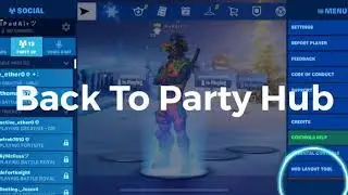 how to log out of fortnite mobile 2020 Gameplay