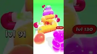 Jelly Stack Ball Lvl.17 #shorts #gameplay #games #gamer
