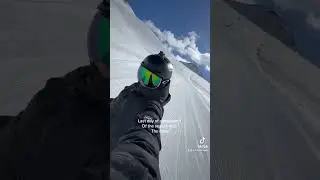 Last day of snowboard #snowboard #snowboarding #snowboarders #frenchalps #snowboardseason #riders