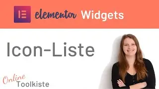 Das Icon-Liste Widget in Elementor | Tutorial deutsch