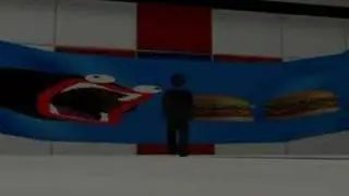 wet floor animation