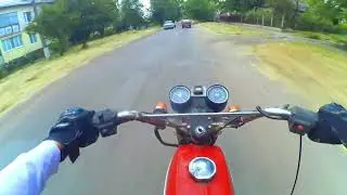 Реакция друга на МОй мотоцикл