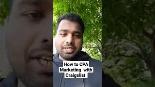 How to do CPA Marketing with Craigslist