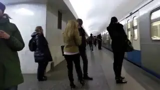 пикап в Москве. Подход в метро. RistaR Весенний и UndergrounD :)