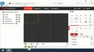 How to view (access) Hikvision DVR live view on PC in Local Area Network (LAN)
