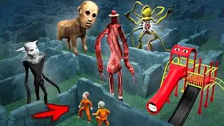 ВЫБЕРИ ПРАВИЛЬНЫЙ SCP ЛАБИРИНТ! ВЫЖИВАНИЕ В ЛАБИРИНТЕ С МОНСТРАМИ ТРЕВОРА ХЕНДЕРСОНА В Garry`s Mod!