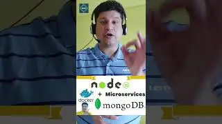 Nodejs JavaScript Microservices in Docker Container with MongoDB in Docker Container