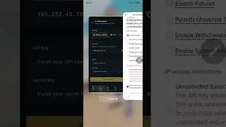 How To Connect Crypto Flow Robot with yo Binance Account