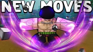 New ZORO ULTIMATE MOVE is AWESOME in Seas Battlegrounds ROBLOX