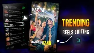 New Viral Instagram Lyrics Video Editing | Trending Spotify Lyrics Editing Alight Motion