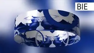 видео контент для led экрана в форме шайбы компании ТЭМПО