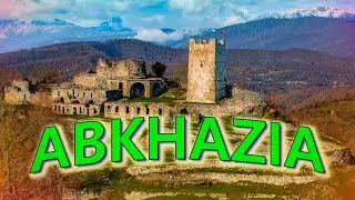 Abkhazia in winter 2023.Is it worth going on vacation in February? Gagra. Anakopian fortress.