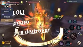 dragon nest 2 evolution FIRE destroyer / half fire barbarian (english) (just for fun)