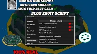COKKA HUB SCRIPT | AUTO FIND MIRAGE + AUTO GET BLUE GEAR |SHOWCASE