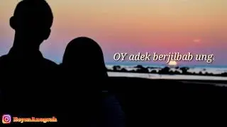 OY Adek berjilbab ungu