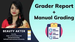 Find Grader Report and Do Manual Marking in LMS