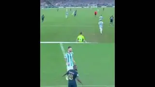 Messi's reaction to Emi Martinez's last minute save vs France in the World Cup Final