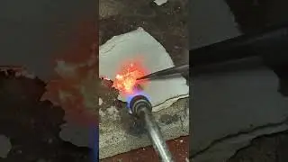 Пайка золотой заводной головки