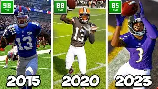 Scoring A Touchdown with Odell Beckham in EVERY Madden