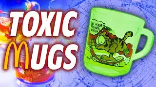 McDonald's Toxic Garfield Mugs