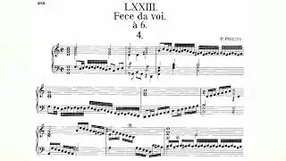 Peter Philips - Fece da voi a 6 FVB 73 (Fitzwilliam Virginal Book Vol. 1 No. 73) audio+sheet music
