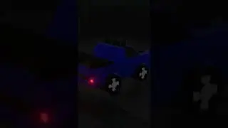 lowpoly monster car In blender