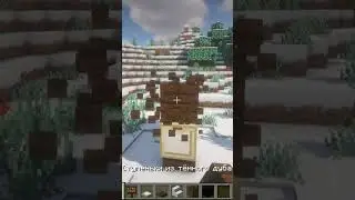 как сделать новогоднего оленя в майнкрафт без модов minecraft shorts новогодние постройки #minecraft