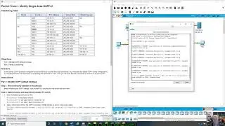 ENSA - 2.4.11 Packet Tracer - Modify Single-Area OSPFv2