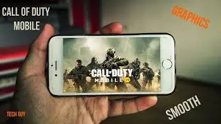 TESTING CALL OF DUTY MOBILE - IPHONE 6