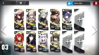 Arknights | Co-op | Map #3 - Upper Level Clear (Challenge Test)