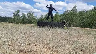 Упражнение на вальце (балоне) (30.06.22). Иван Бойко