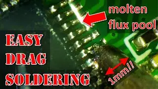 Easy fine-pitch SMD soldering (Agon Light™ Build Tutorial)