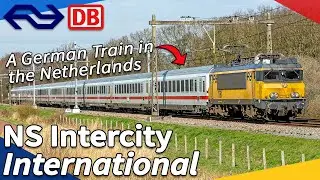 A German Train in the Netherlands - FIRST CLASS on NS International