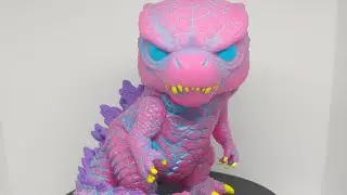 blacklight Godzilla Funko pop unboxing!!!