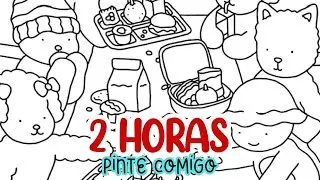 2 HORAS COLORINDO COMIGO PARA RELAXAR | BOBBIE GOODS | COCO WYO | TOUCH | CHEN RUI | PINTE COMIGO