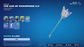 The FNCS Axe Of Champions Pickaxe Is Finally Here (Loki, Marshmello, New Car - Insane Item Shop)