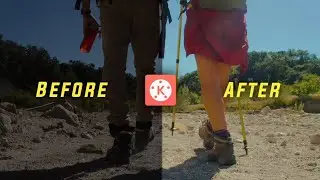 Colour Grading From Dark to Light With Kinemaster !🔥👍