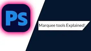 Photoshop Marquee tools explained!